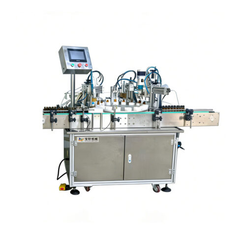 Rotary Table Essential Oil Filling Machine