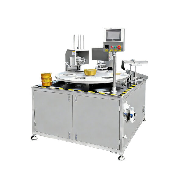 Automatic Rotary Table Aluminum Foil Sealing Machine