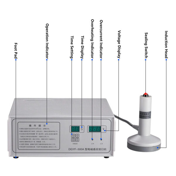 Handheld Aluminum Foil Sealing Machine
